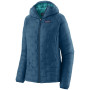 Damenjacke Patagonia Micro Puff Hoody dunkelblau Lagom Blue
