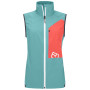Damenweste Ortovox Berrino Vest W hellblau ice waterfall