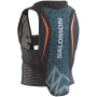 Rückenprotektor Salomon Flexcell Pro Jr blau/orange Black / Flame
