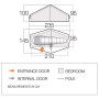 Ultraleichtes Zelt Force Ten Helium UL 1