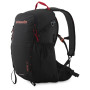 Rucksack Pinguin Ride 19 schwarz/rot