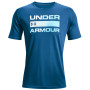 Herren-T-Shirt Under Armour Team Issue Wordmark SS blau Cruise Blue / / Fresco Blue