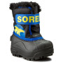 Kinder-Winterschuhe Sorel Snow Commander (2022) blau/gelb SuperBlue