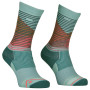 Damensocken Ortovox All Mountain Mid Socks W blau/grün ice waterfall