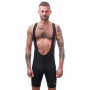Herren-Radhose Sensor Einsteigerrad mit True Black-Gurten
