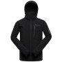 Herren Softshell-Jacke Alpine Pro Hoor schwarz/grau black