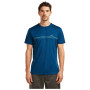 Herren-T-Shirt Icebreaker Men Merino 150 Tech Lite SS Tee Range Stripes