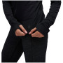 Damen Funktions-Sweatshirt Black Diamond W Coefficient Lt Hybrid Hoody