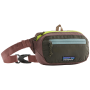 Hüfttasche Patagonia Ultralight Black Hole Mini rot/rosa Pine Needle Green