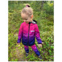 Kinder-Softshell-Jacke WAMU Mozaika purple