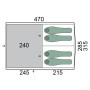 Zelt Pinguin Interval 4 Steel