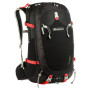 Rucksack Boll Raven 35-42 schwarz/rot Grenadine