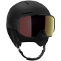 Skihelm Salomon Osmo Pro Sigma Photo schwarz Black