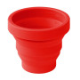 Falt-Schnapsglas Sea to Summit X-Shot rot red