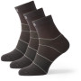 Socken Zulu Sport 3-pack schwarz Black/Black/Gray