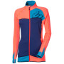 Damen-Sweatshirt Progress TS Rebelia 17OO orange Salmon/Blue