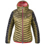 Damenjacke Rafiki Nevis grün/schwarz lizard/raven