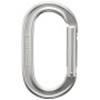 Karabiner Black Diamond Oval Keylock silber Polished