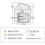 Wanderzelt Vango Soul 300