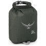 Wasserdichter Packsack Osprey Ultralight DrySack 3 L grau ShadowGray