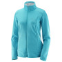 Damen-Sweatshirt Salomon Discovery Fz W blau DeepLagoonHeather