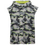 Kinder-Poncho Regatta Kids Towel Robe DrkStrmCamo grau DrkStrmCamo