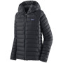 Damen Daunenjacke Patagonia Down Sweater Hoody schwarz Black