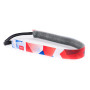 Stirnband Bjež stylová 25 mm rot/weiß