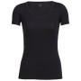 Damen-T-Shirt Icebreaker W Siren SS Sweetheart schwarz Black