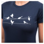 Damen-Funktionsshirt Sensor Merino Active Songbirds