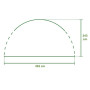 Seitenwand Coleman FastPitch Shelter Sun D XL
