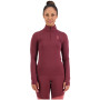 Damen-Funktionsshirt Mons Royale Cascade Merino Flex 200 1/4 Zip