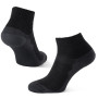 Socken Zulu Merino Lite Men schwarz/grau