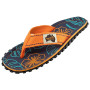 Flip-Flops Gumbies Islander Orange Hibiscus