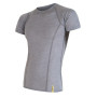 Herren-Funktionsshirt Sensor Merino Active kr. r. (2020) grau LightGrey
