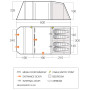 Familienzelt Vango Stargrove II Air 450