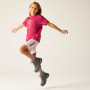 Kinder-T-Shirt Regatta Aria Deep Pink