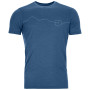 Herren-T-Shirt Ortovox 150 Cool Mountain Ts M blau mountain blue
