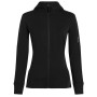 Damen Funktions-Sweatshirt Icebreaker W Mer 260 Quantum IV LS Zip Ho schwarz Black