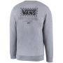 Herren-Sweatshirt Vans Mn Pressed Floral Crew grau CementHeather