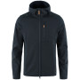 Herren-Sweatshirt Fjällräven Keb Fleece Hoodie dunkelblau Dark Navy