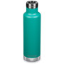 Edelstahl-Thermoflasche Klean Kanteen Insulated Classic Narrow 25oz (w/Pour Through Cap) türkis blue