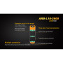 Wiederaufladbare Batterien Fenix 18650 2600 mAh (Li-Ion)