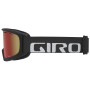Skibrille Giro Index 2.0 Black Wordmark Amber Scarlet
