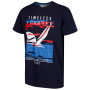 Herren-T-Shirt Regatta Cline III kr. rukáv dunkelblau Navy