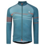 Herren Radtrikot Dare 2b AEP Revolving L/S blau MedGrnWvePrt (R6X)