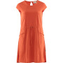 Damenkleid Fjällräven High Coast Lite Dress W rot Rowan Red