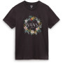 Damen-T-Shirt Vans Wreath Of Flowers BFF Tee-B schwarz LICORICE