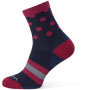 Socken Warg Happy Merino W Stripes and Dots
