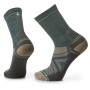 Herrensocken Smartwool Classic Hike Light Cushion Crew grau/braun Dark sage